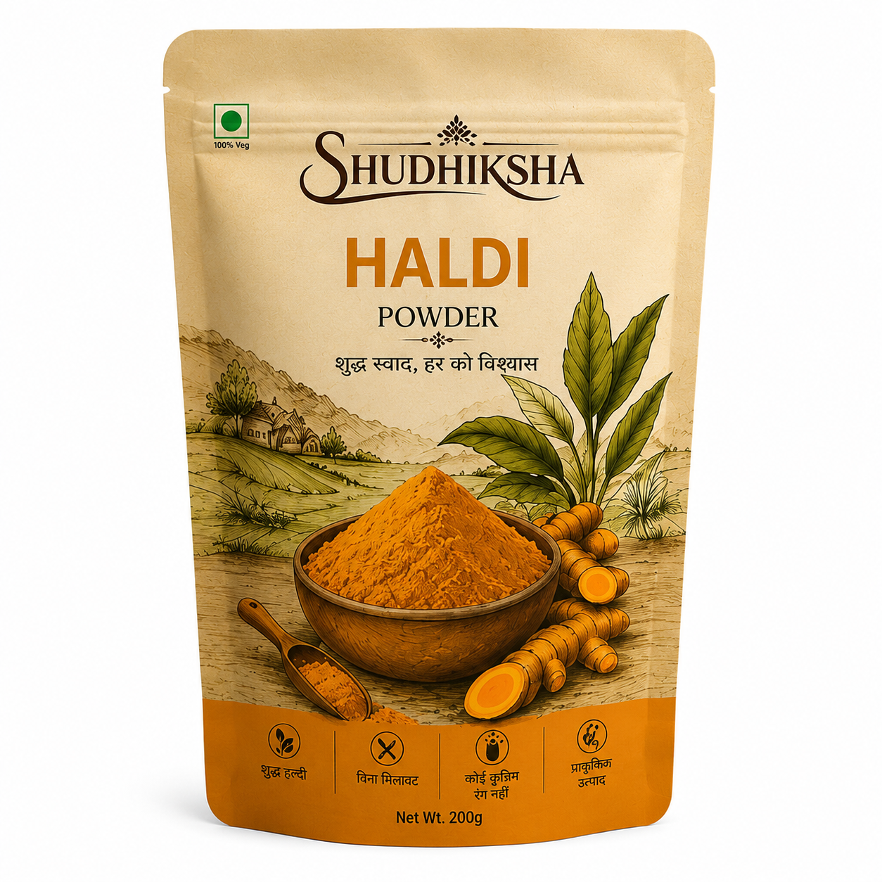 Shudhiksha Haldi Powder – Pure Turmeric Powder